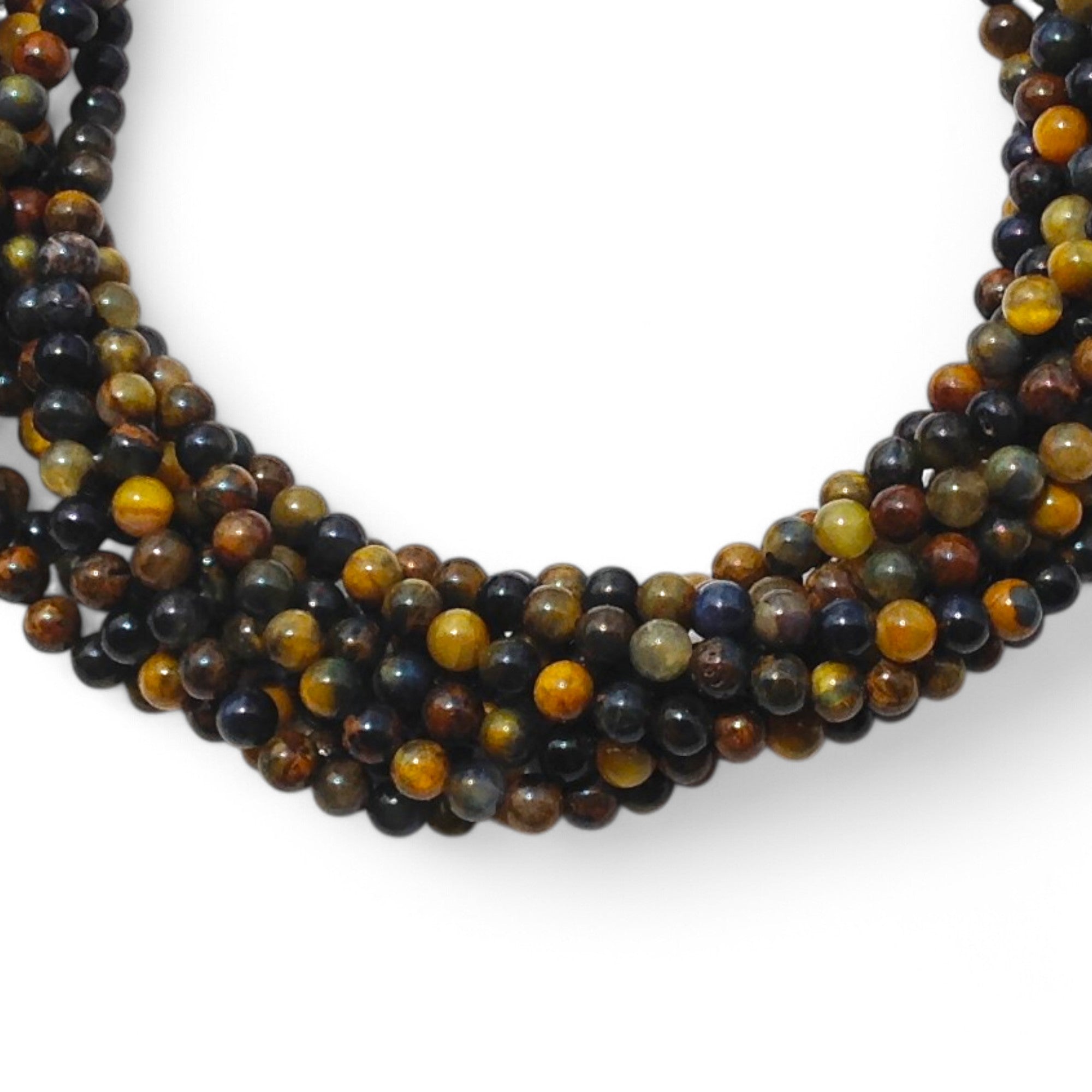 Golden Pietersite Round